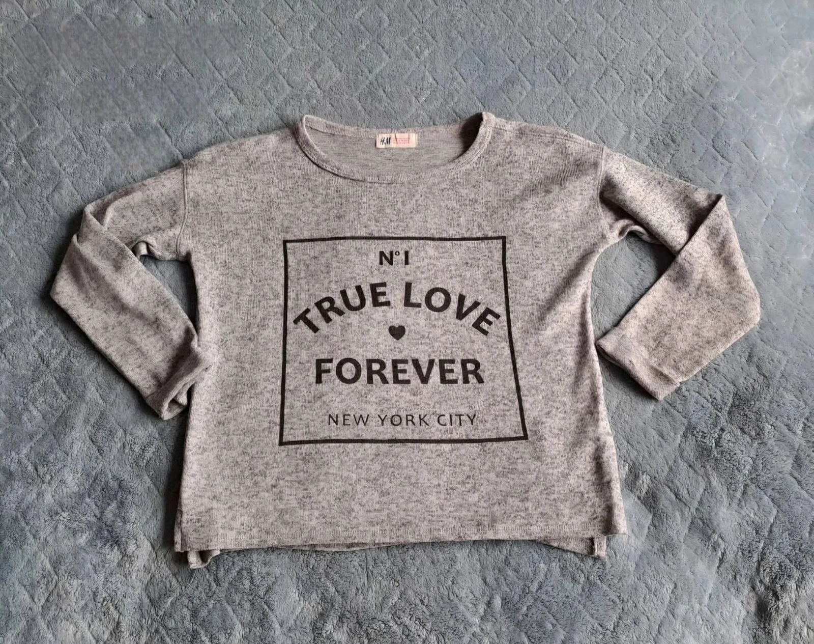 Pull fin manches 3/4 H&M 11/12 ans
